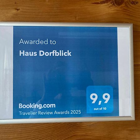 Апартаменты Haus Dorfblick Грахен Экстерьер фото