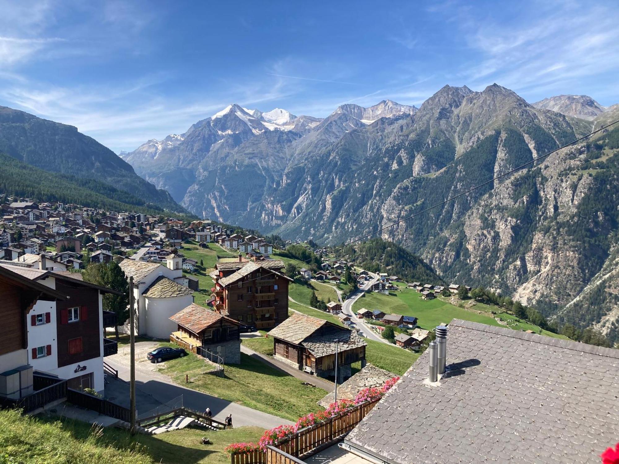 Апартаменты Haus Dorfblick Грахен Экстерьер фото