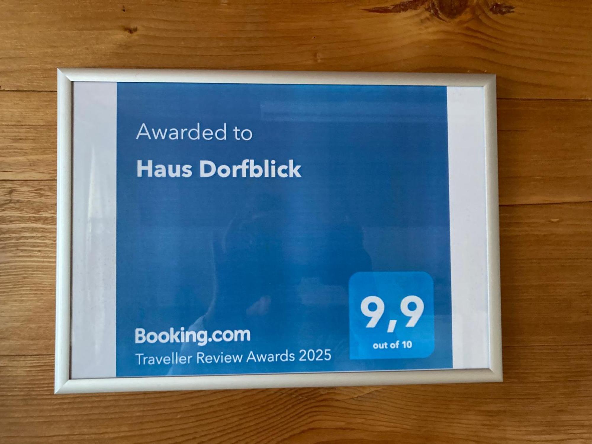 Апартаменты Haus Dorfblick Грахен Экстерьер фото